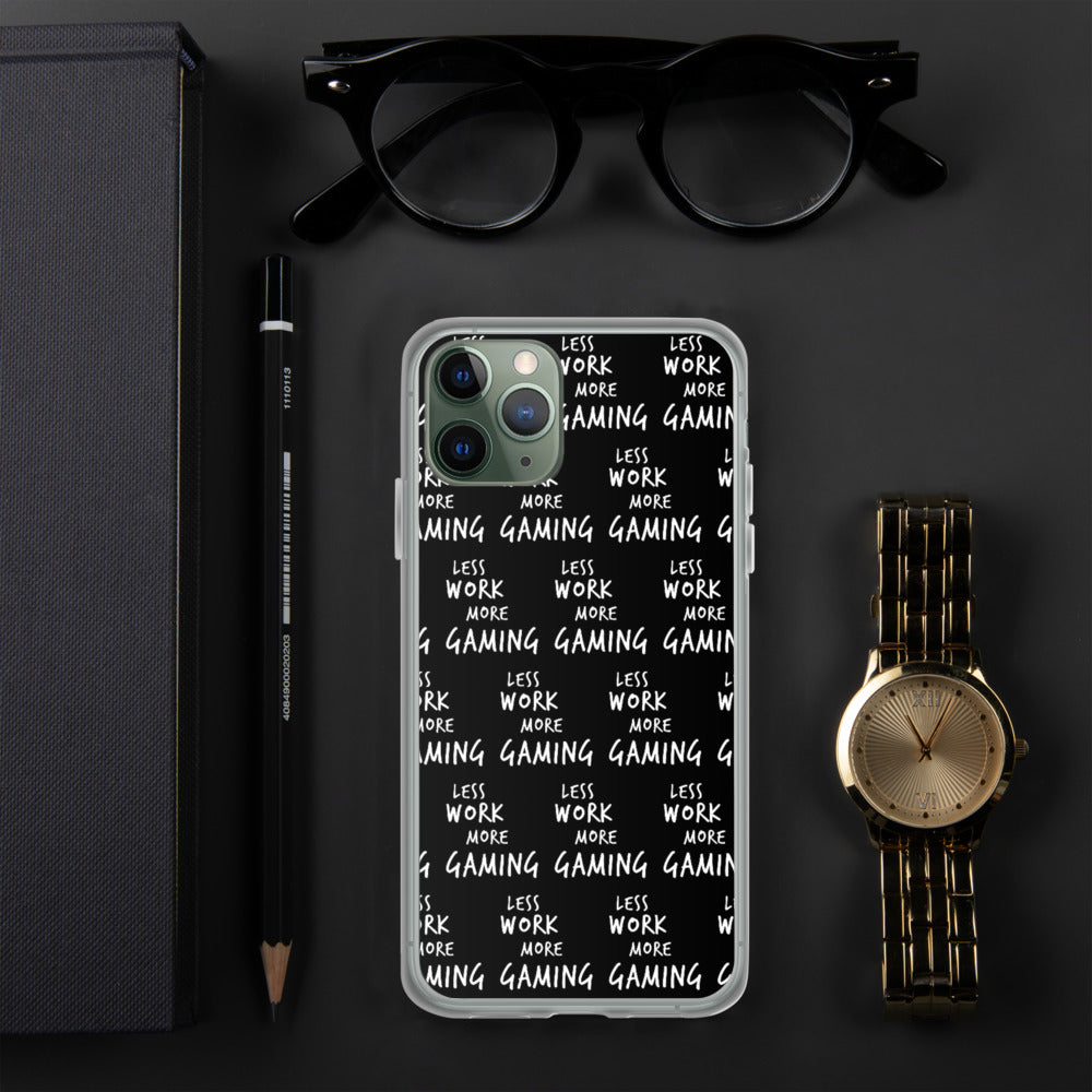 Less Work More Gaming™ iPhone case