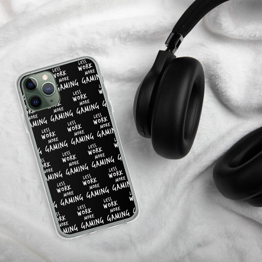 Less Work More Gaming™ iPhone case