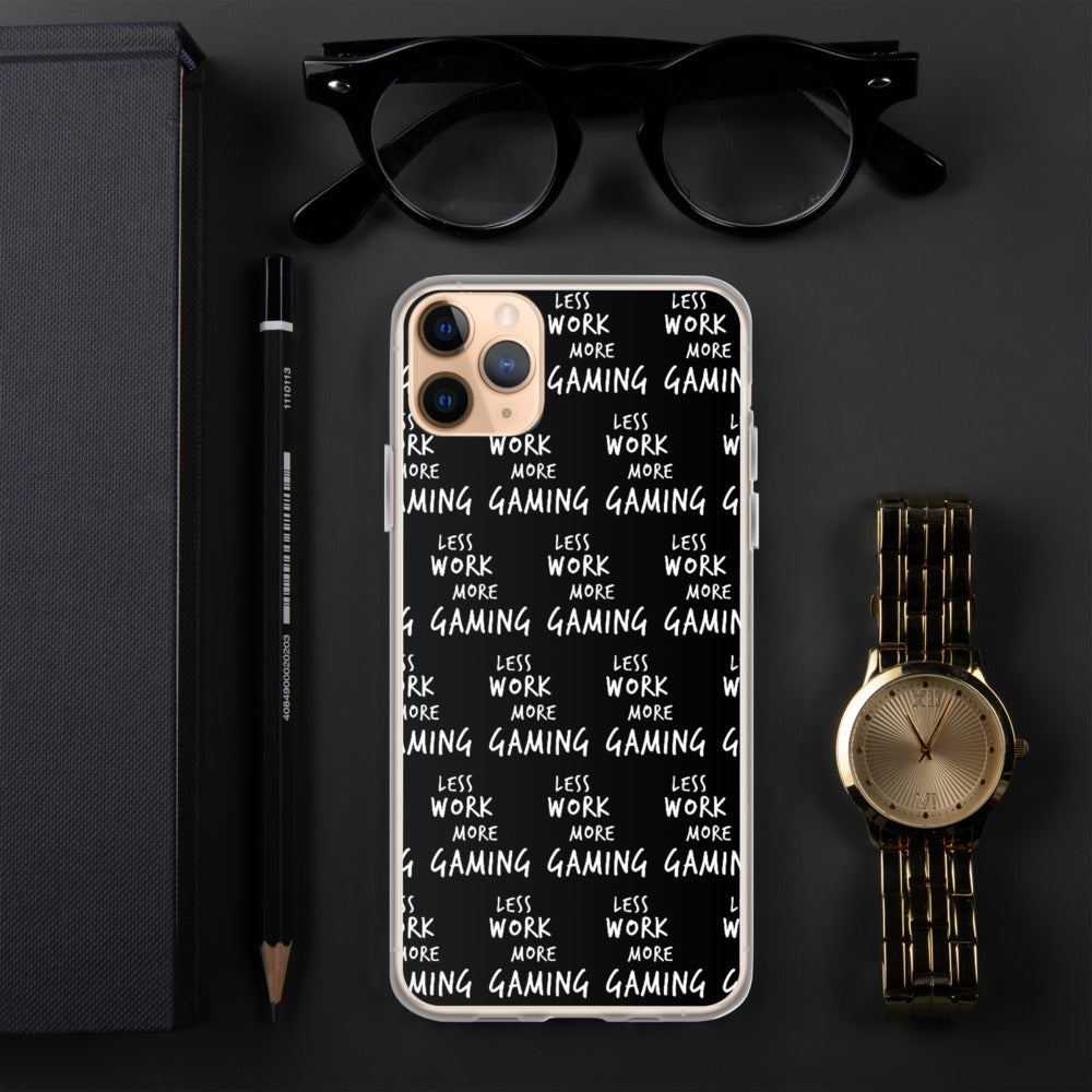 Less Work More Gaming™ iPhone case
