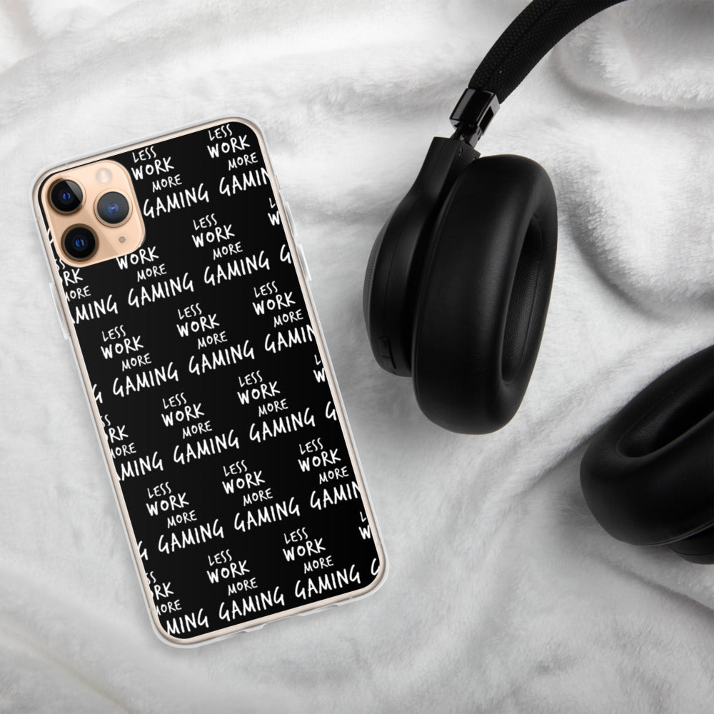Less Work More Gaming™ iPhone case