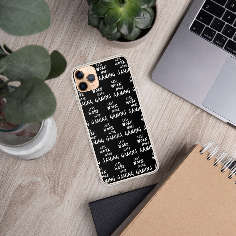 Less Work More Gaming™ iPhone case