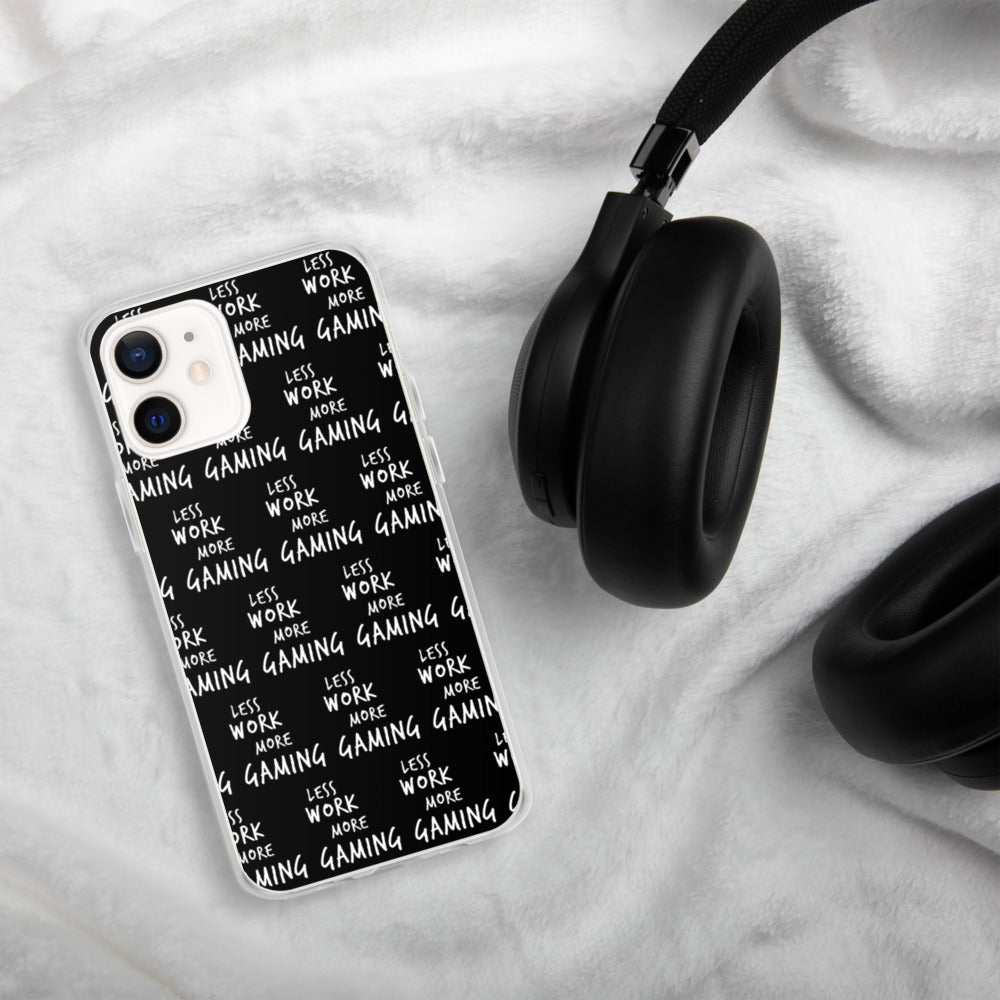 Less Work More Gaming™ iPhone case