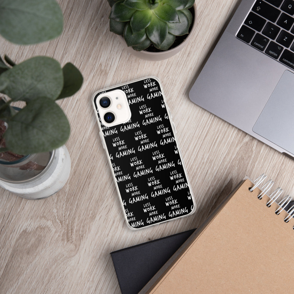 Less Work More Gaming™ iPhone case