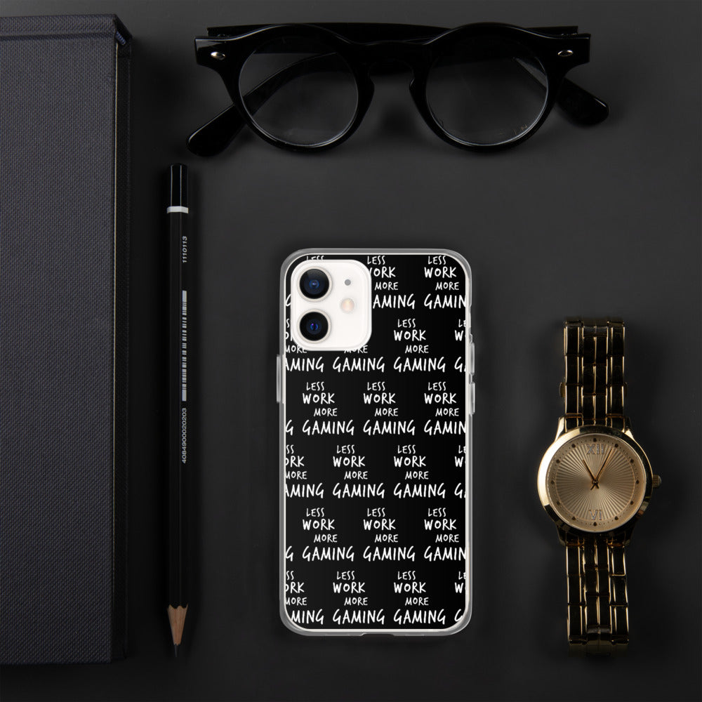 Less Work More Gaming™ iPhone case