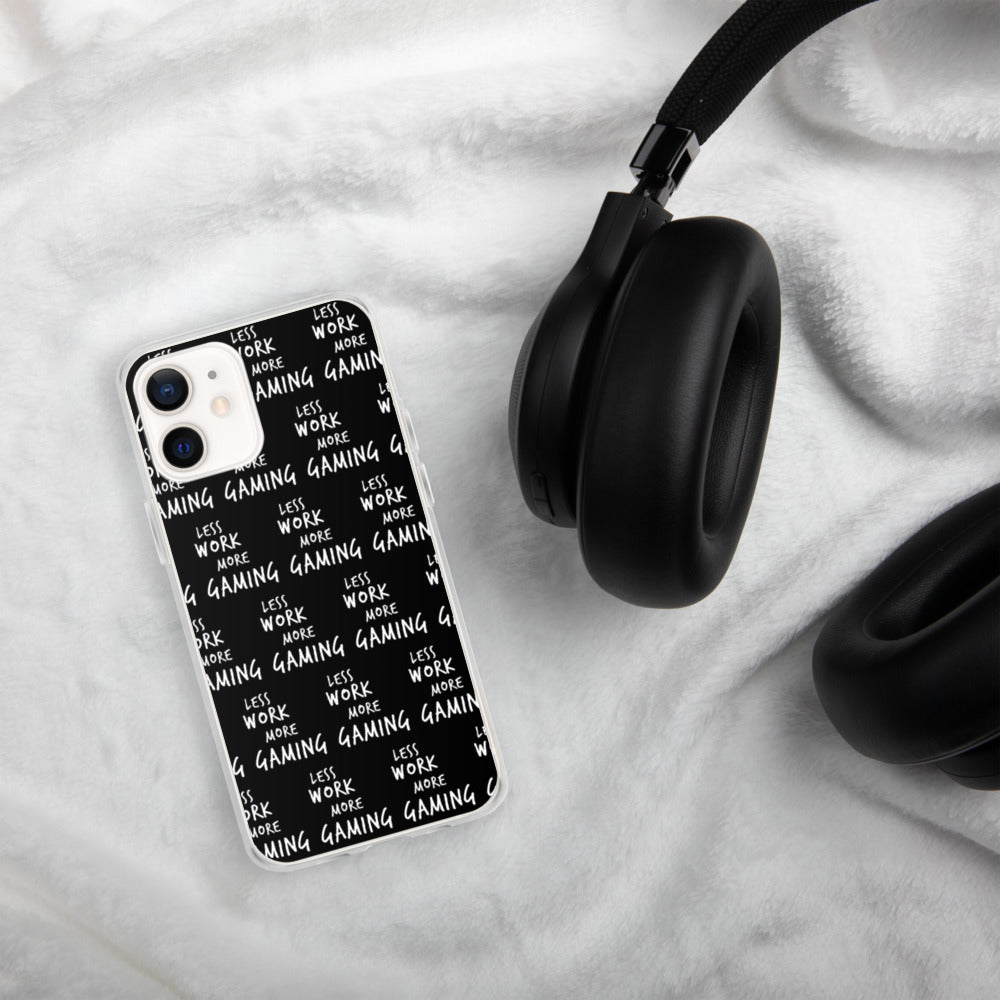 Less Work More Gaming™ iPhone case