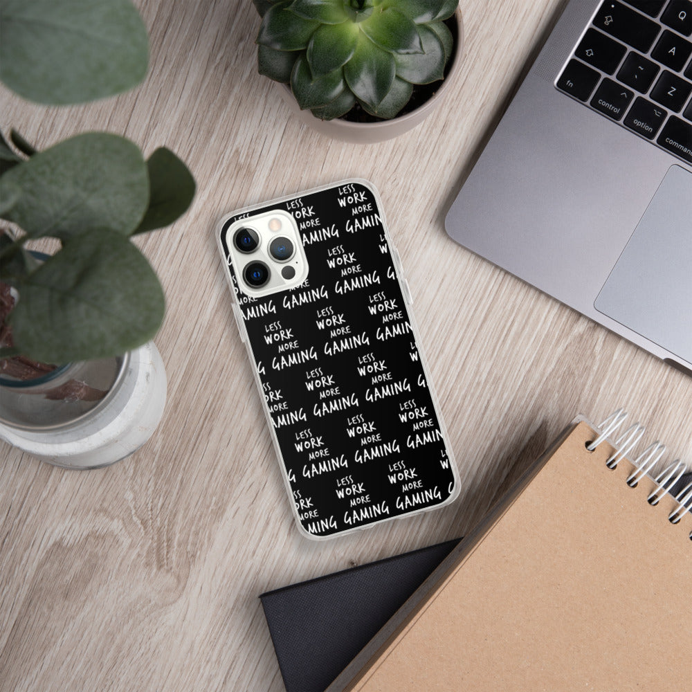 Less Work More Gaming™ iPhone case
