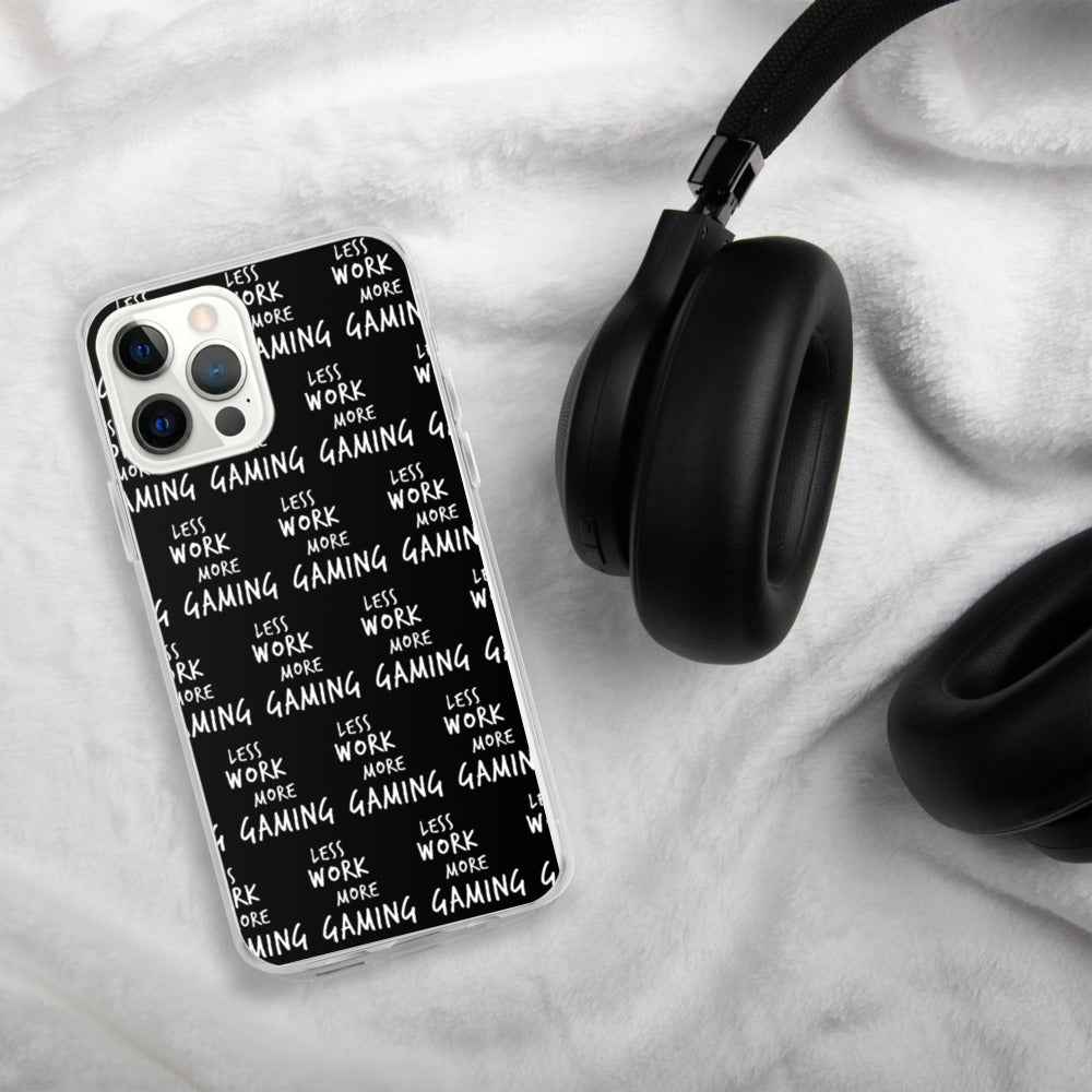 Less Work More Gaming™ iPhone case