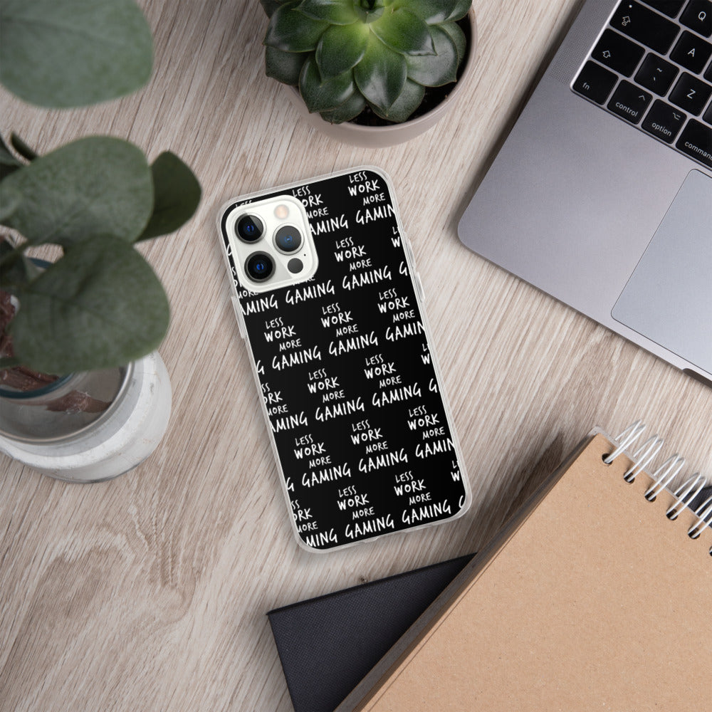 Less Work More Gaming™ iPhone case