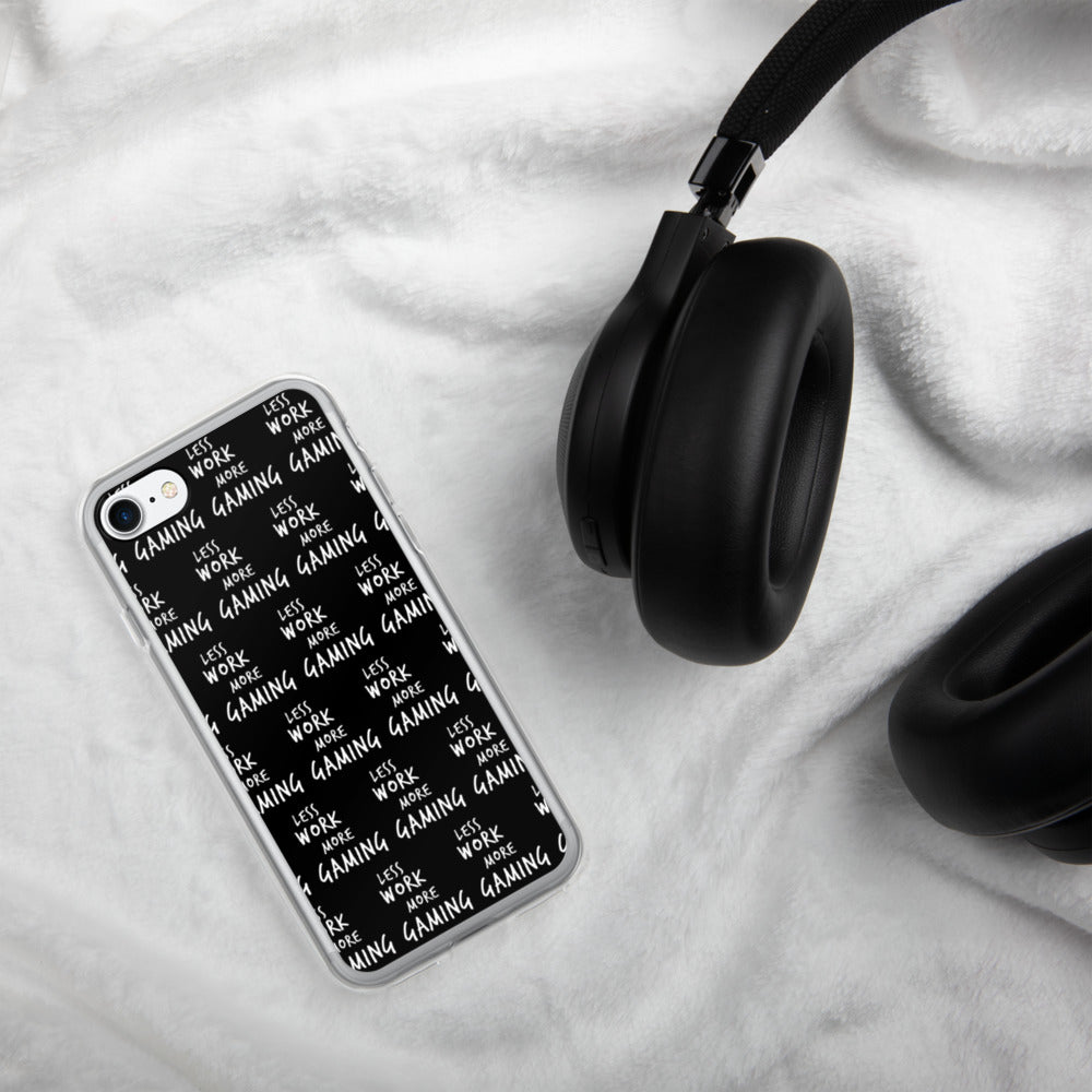 Less Work More Gaming™ iPhone case