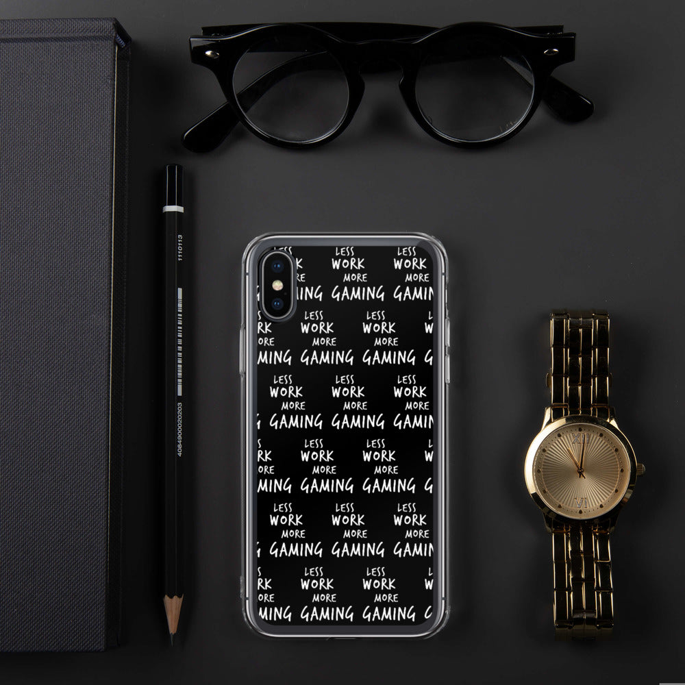 Less Work More Gaming™ iPhone case