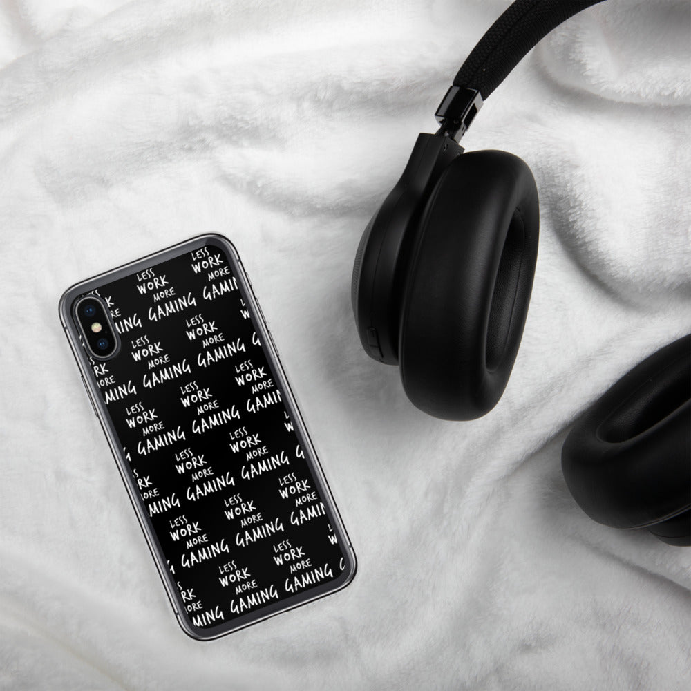 Less Work More Gaming™ iPhone case