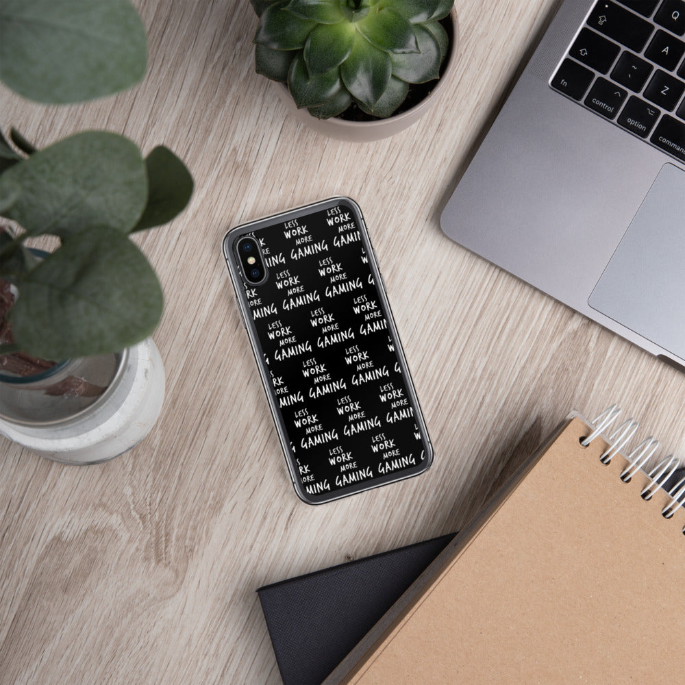 Less Work More Gaming™ iPhone case