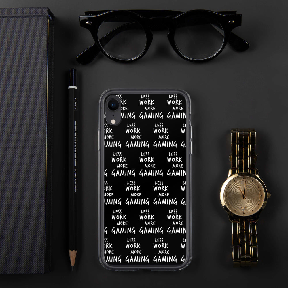 Less Work More Gaming™ iPhone case