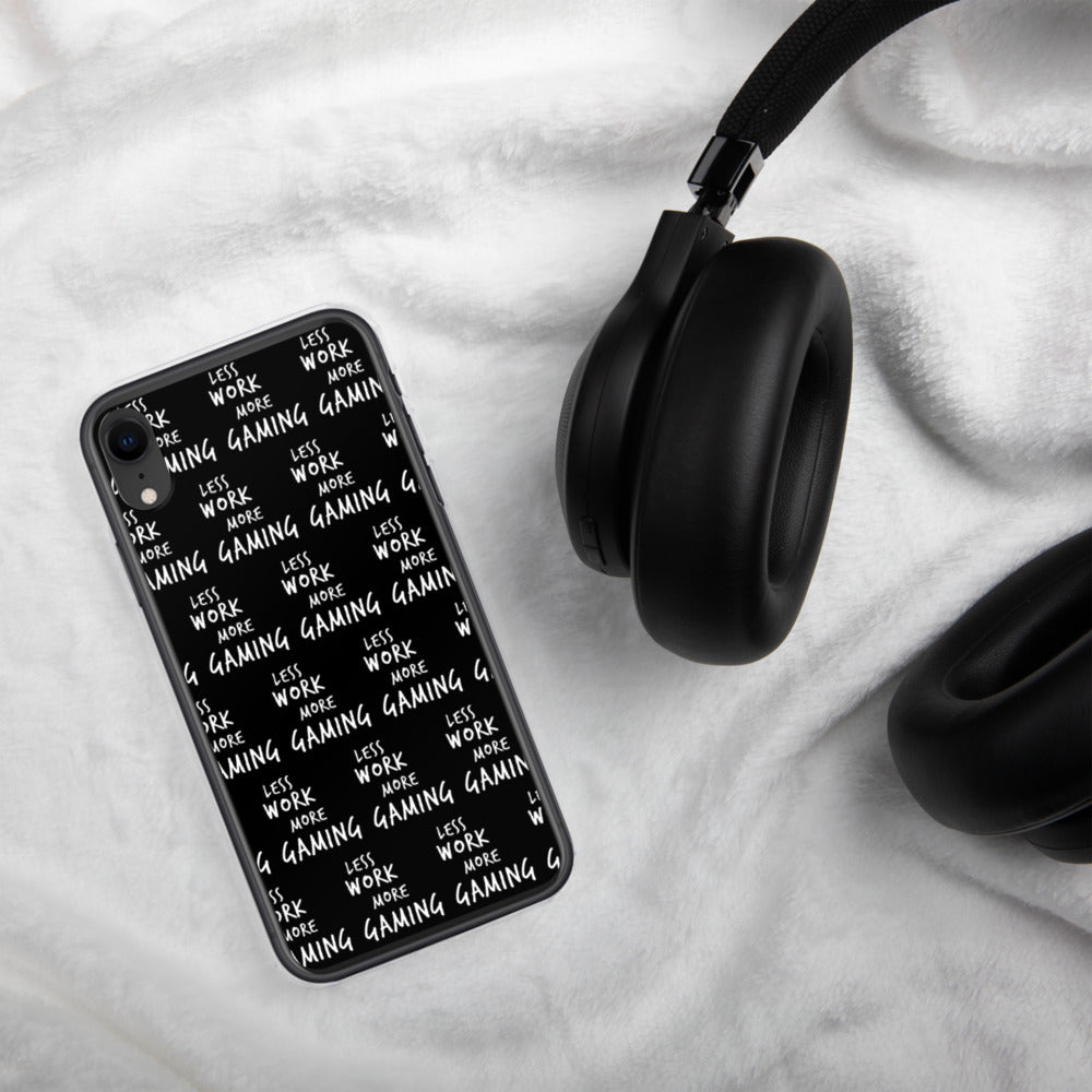 Less Work More Gaming™ iPhone case