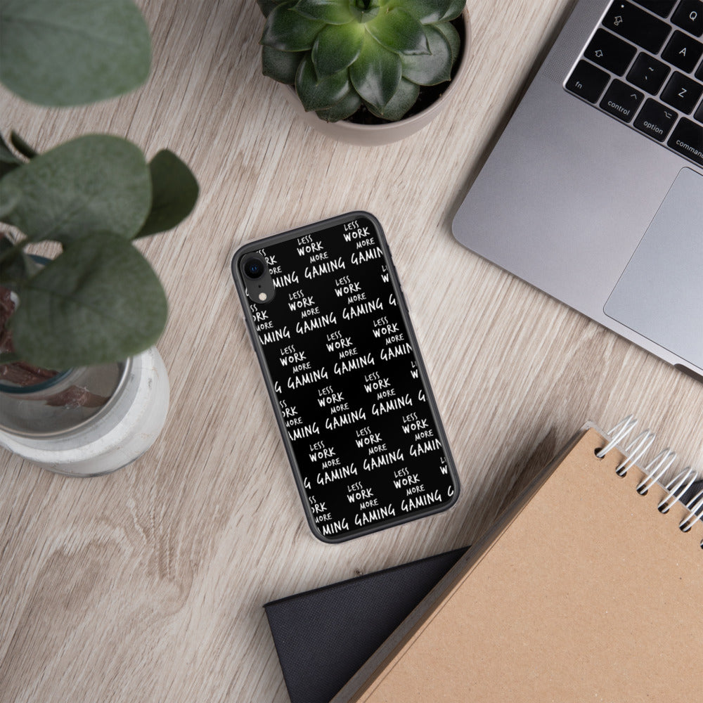 Less Work More Gaming™ iPhone case