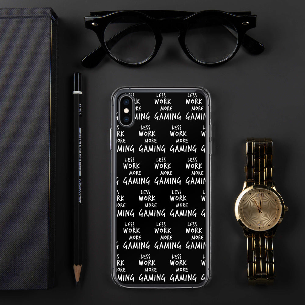 Less Work More Gaming™ iPhone case