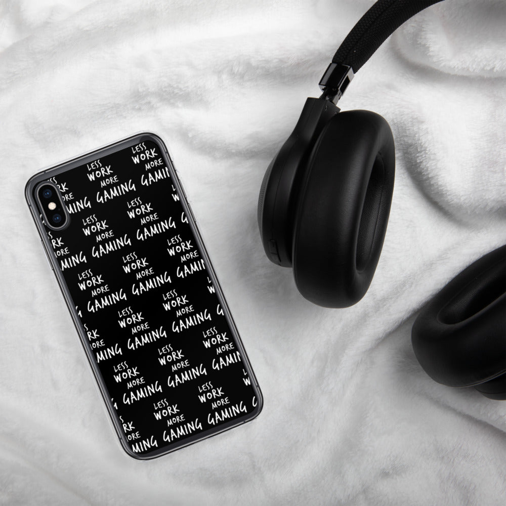 Less Work More Gaming™ iPhone case