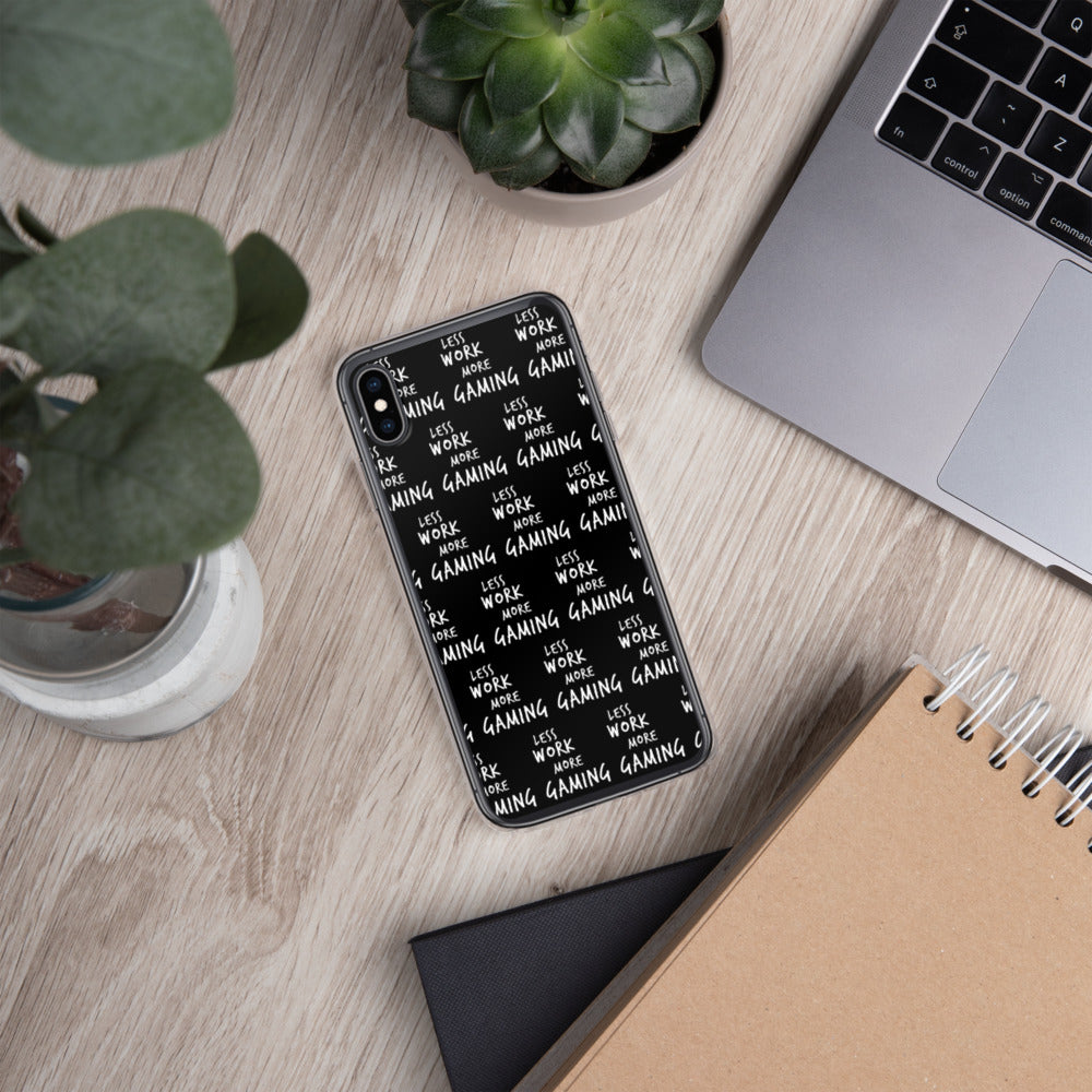 Less Work More Gaming™ iPhone case