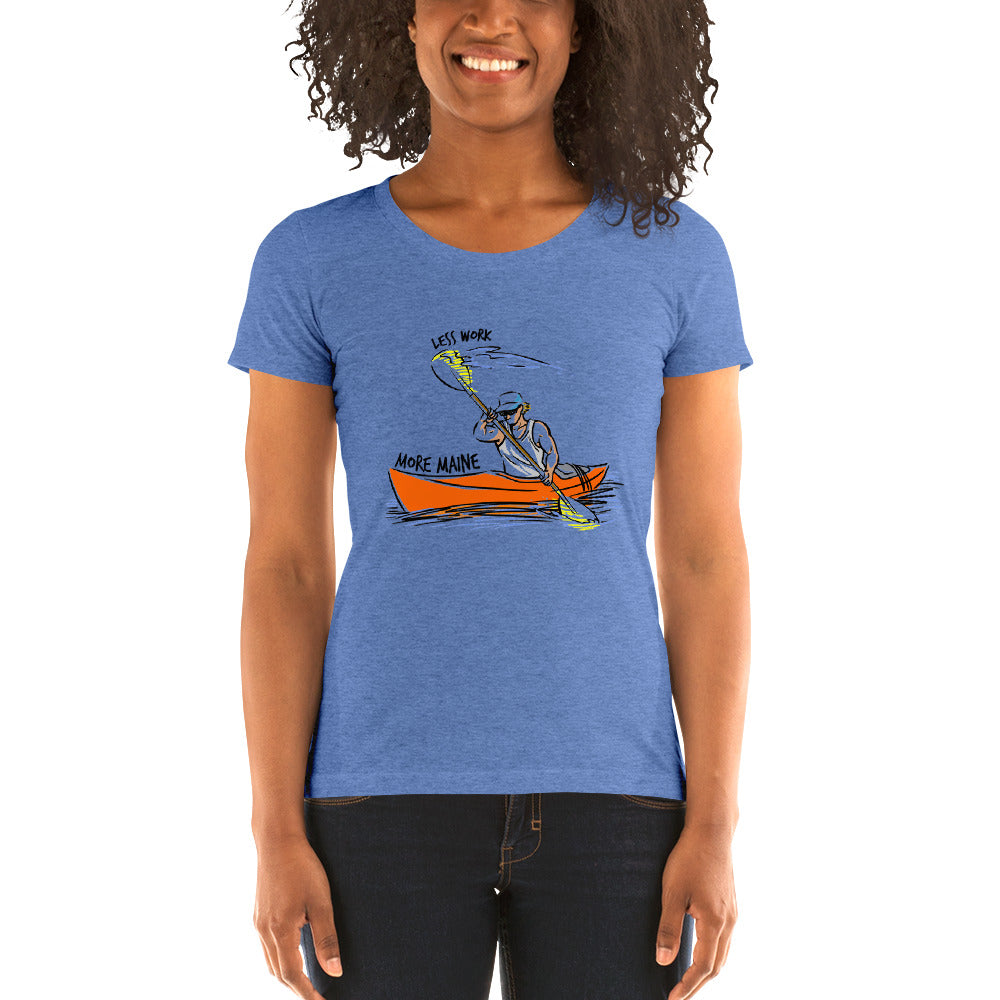LESS WORK MORE MAINE™ Women's Tri-blend