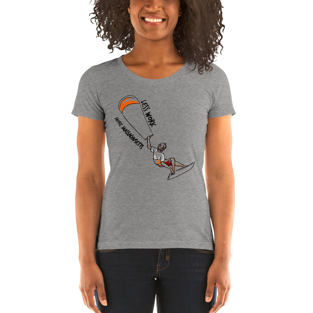 LESS WORK MORE MASSACHUSETTS™ Women's Tri-blend