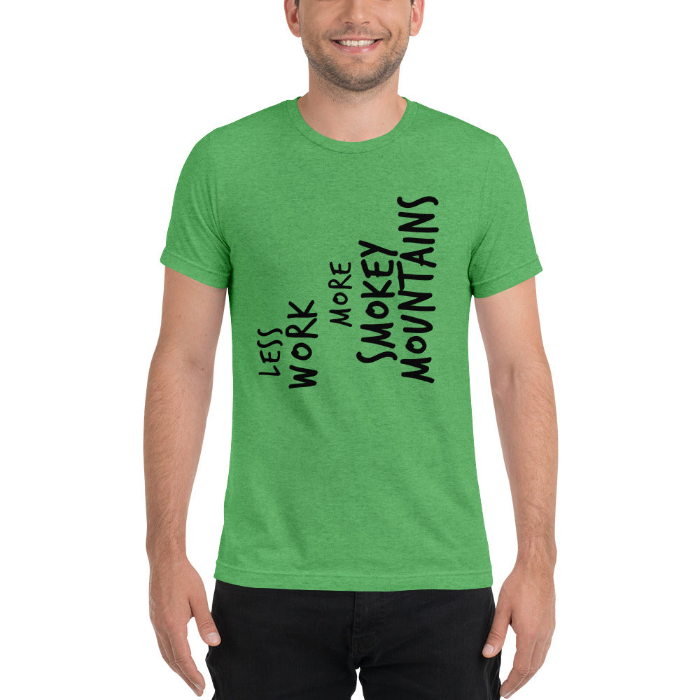 LESS WORK MORE SMOKEY MOUNTAINS™ Unisex Tri-blend