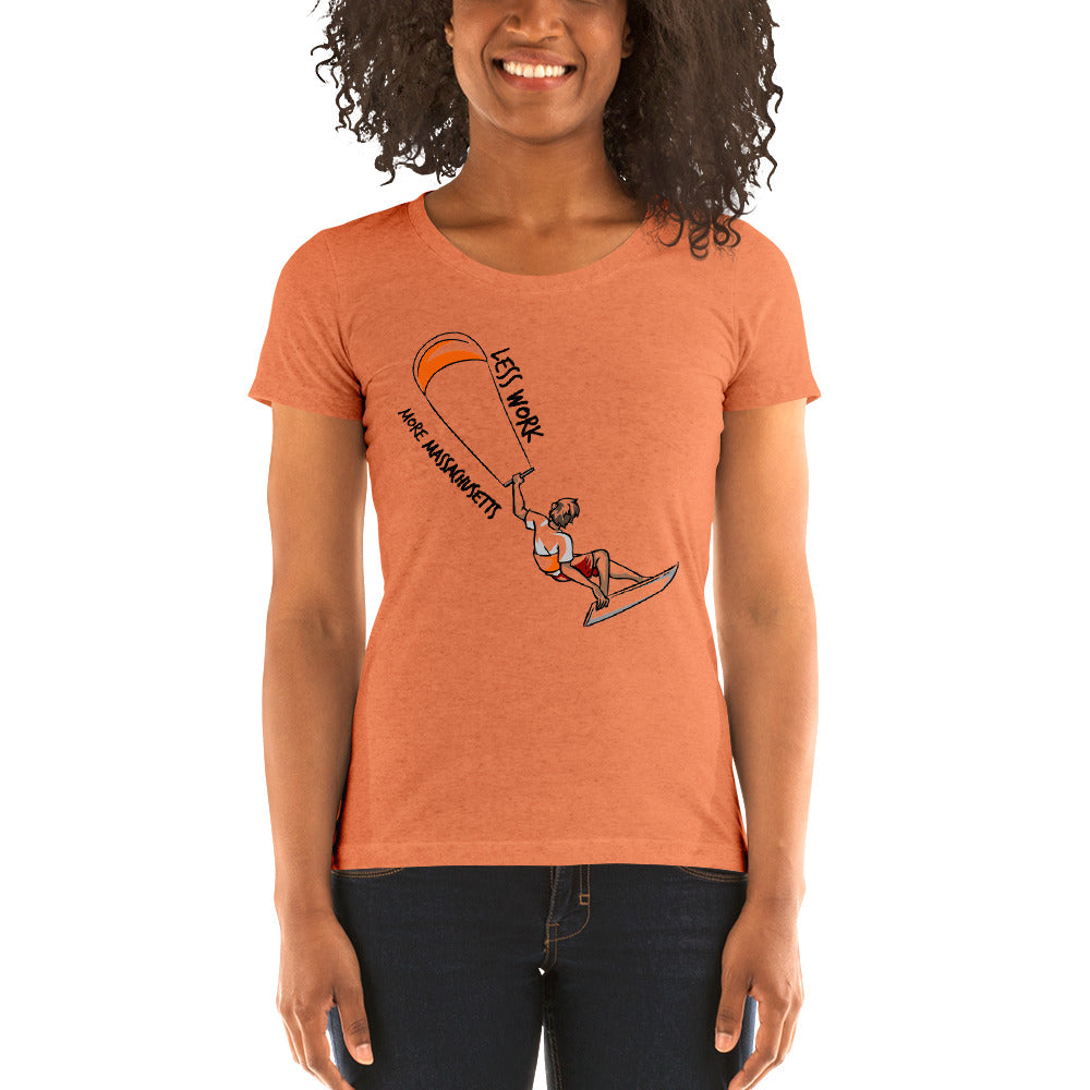 LESS WORK MORE MASSACHUSETTS™ Women's Tri-blend