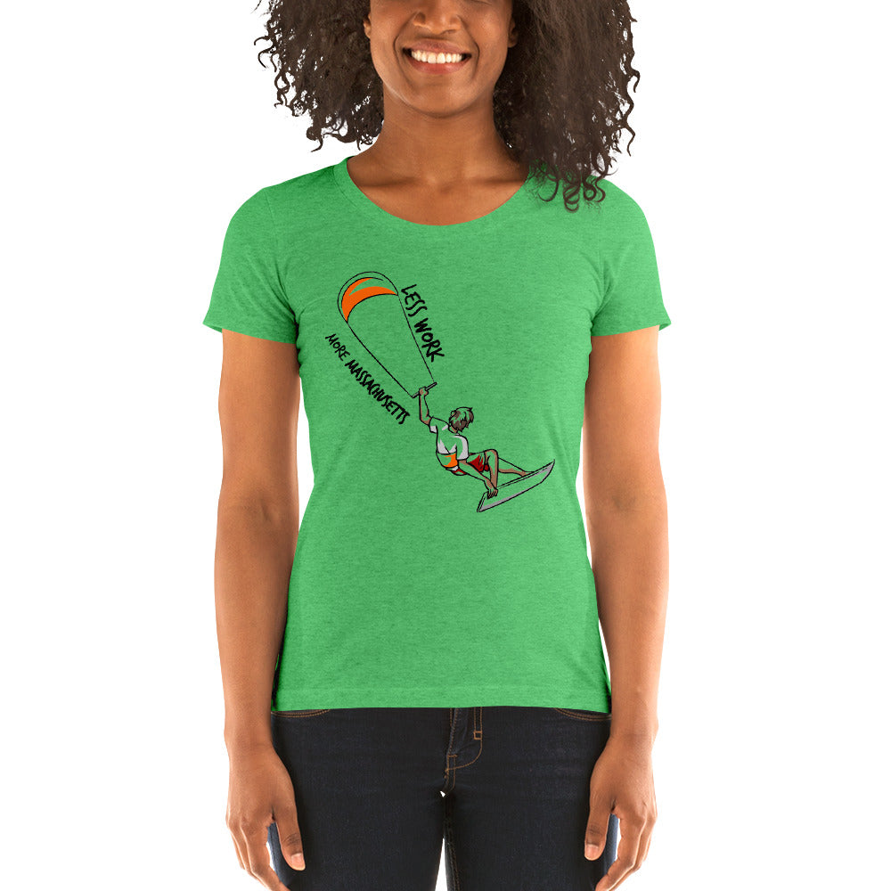 LESS WORK MORE MASSACHUSETTS™ Women's Tri-blend