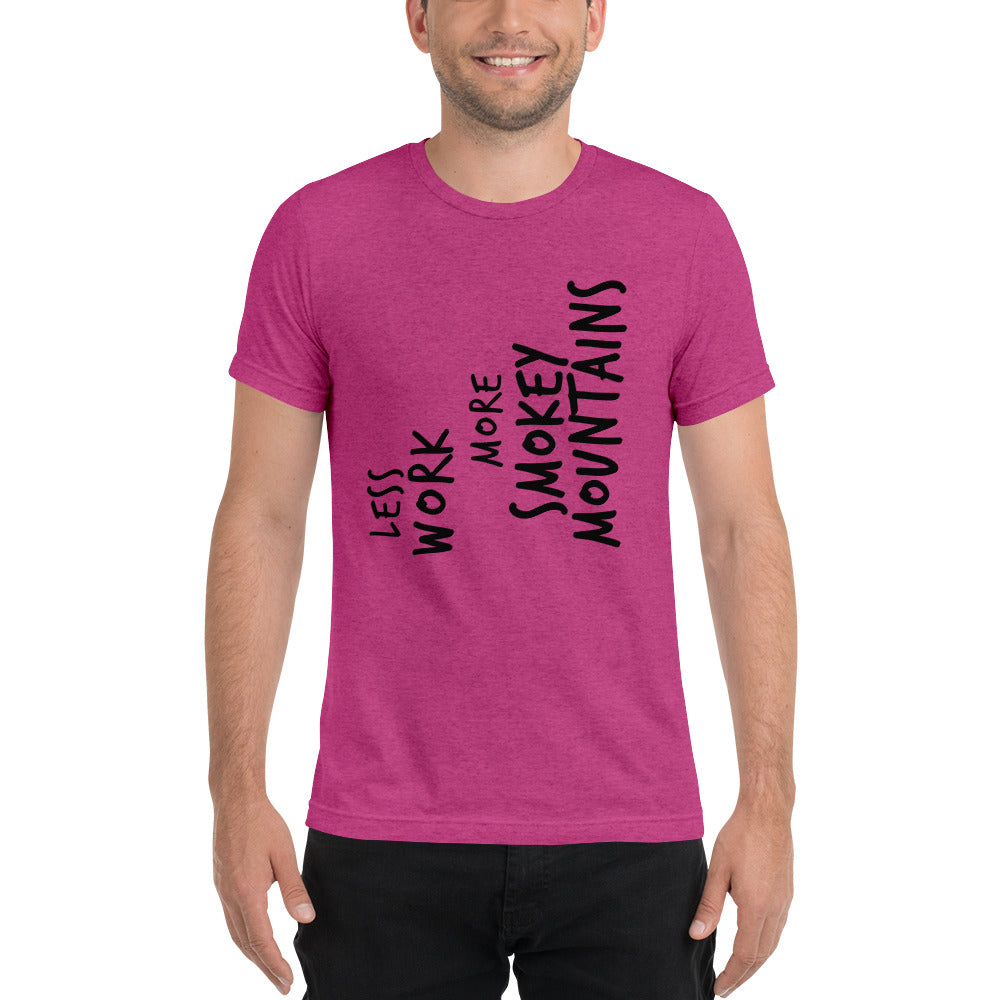 LESS WORK MORE SMOKEY MOUNTAINS™ Unisex Tri-blend