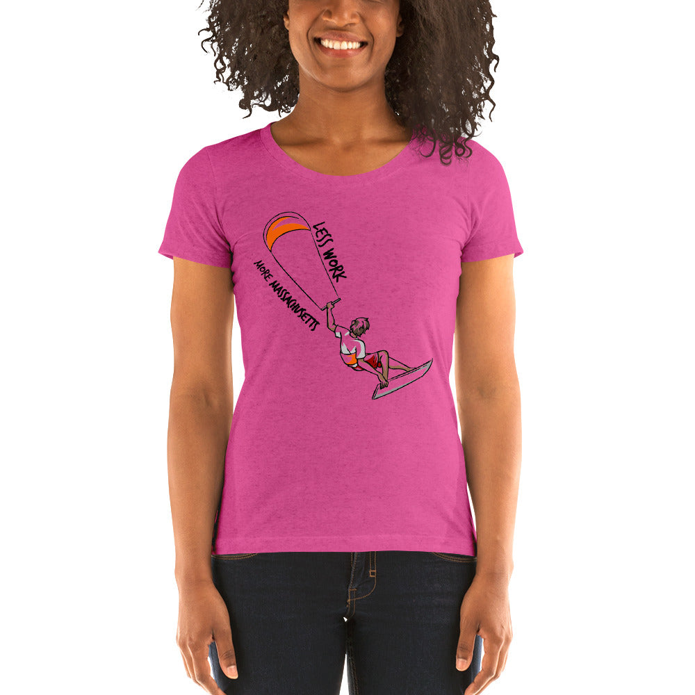 LESS WORK MORE MASSACHUSETTS™ Women's Tri-blend