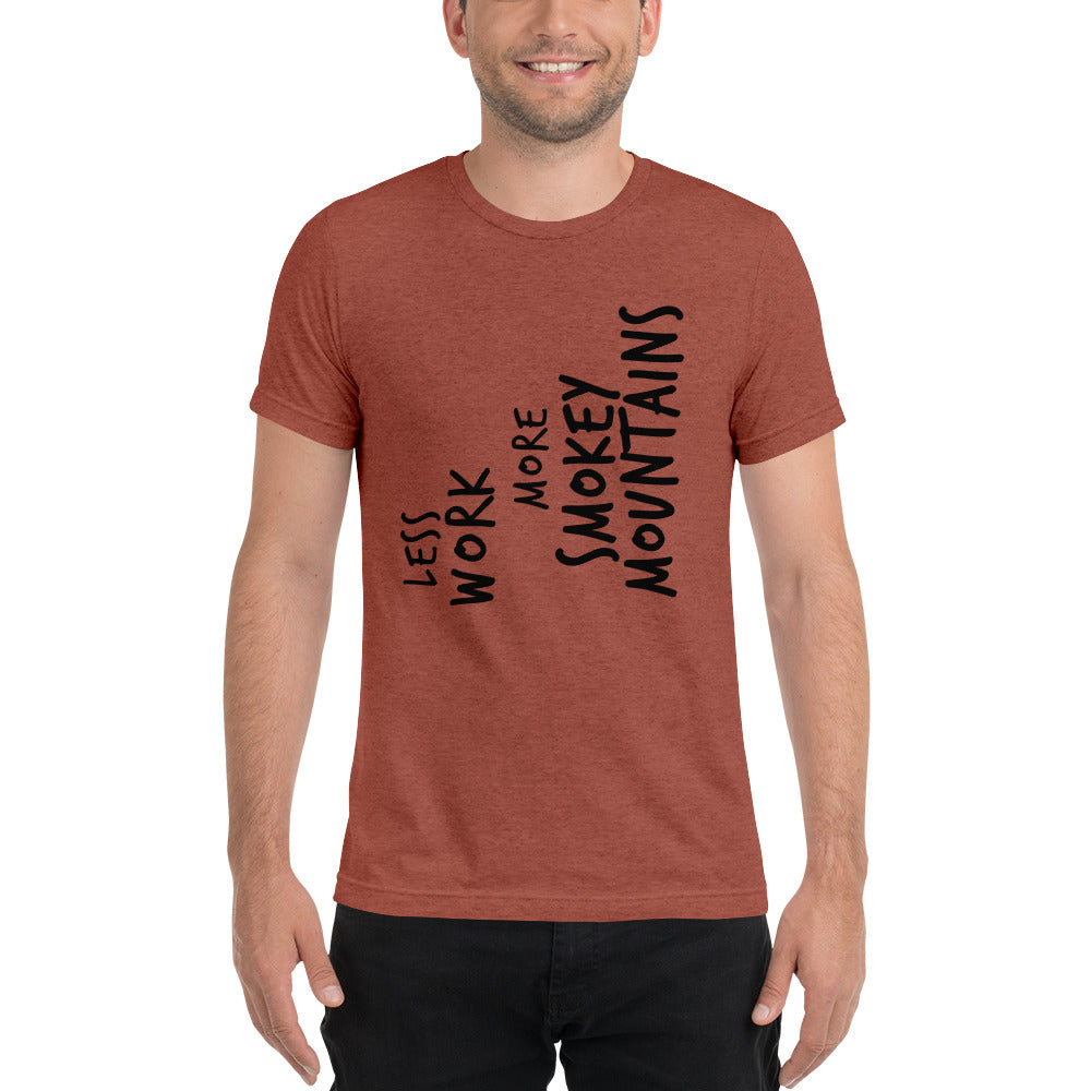 LESS WORK MORE SMOKEY MOUNTAINS™ Unisex Tri-blend