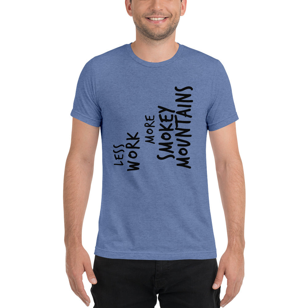LESS WORK MORE SMOKEY MOUNTAINS™ Unisex Tri-blend
