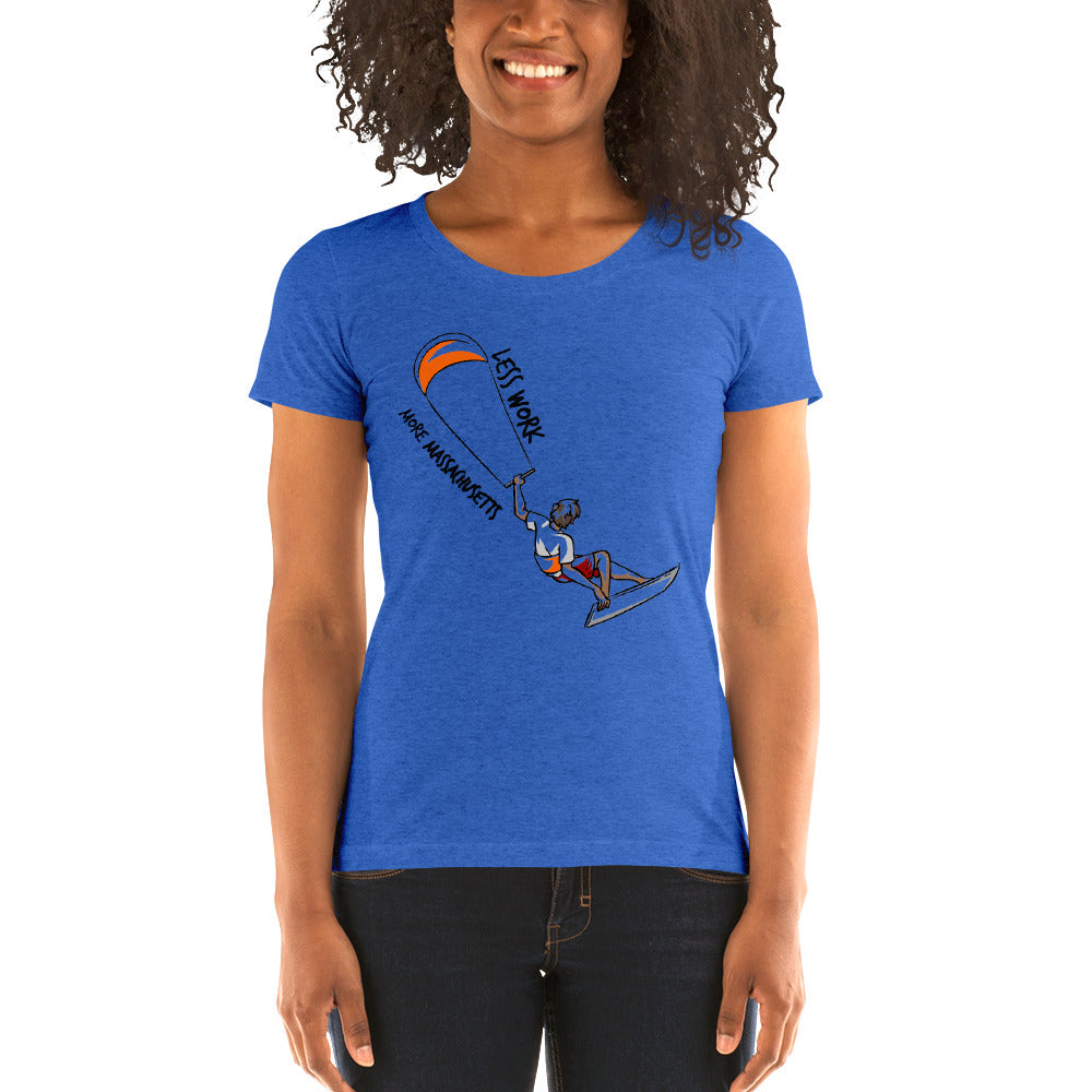 LESS WORK MORE MASSACHUSETTS™ Women's Tri-blend