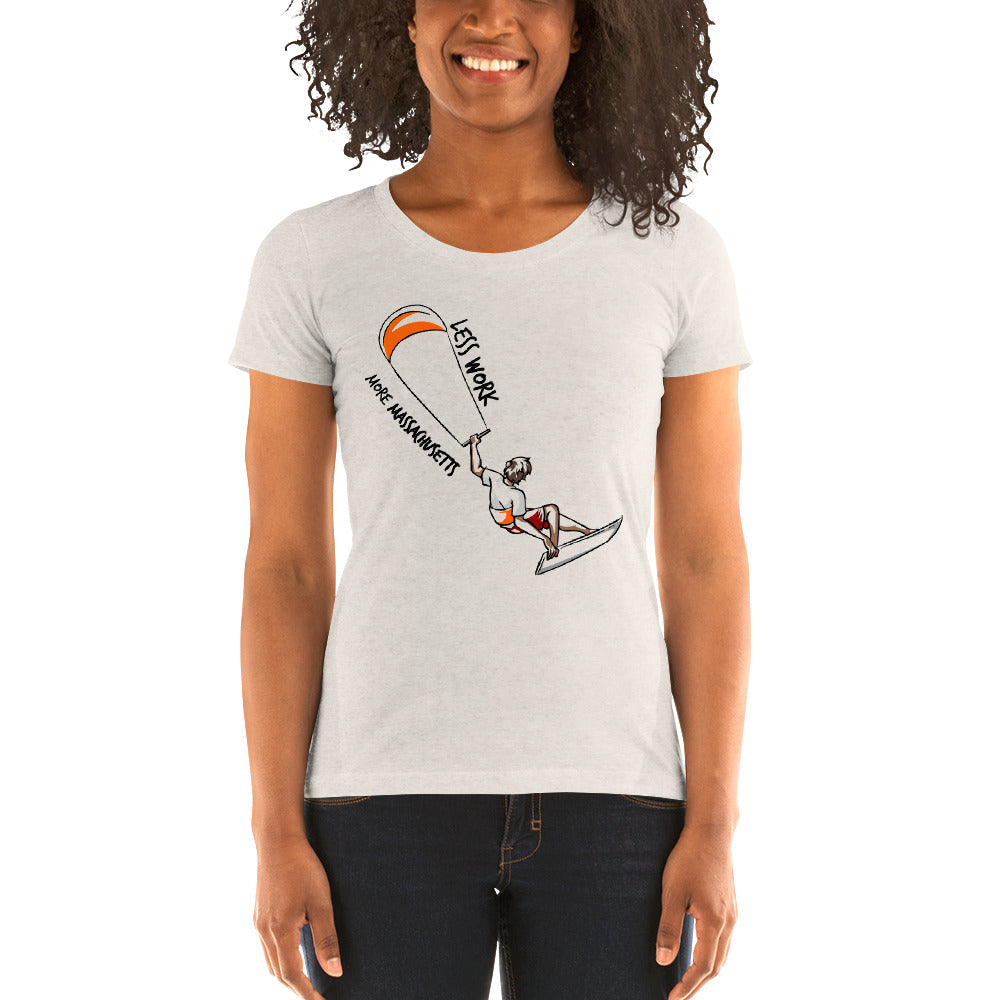 LESS WORK MORE MASSACHUSETTS™ Women's Tri-blend