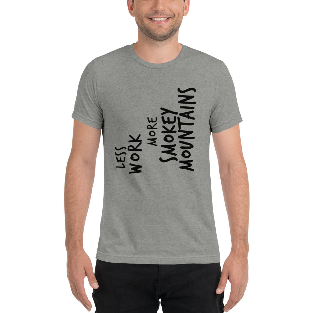 LESS WORK MORE SMOKEY MOUNTAINS™ Unisex Tri-blend