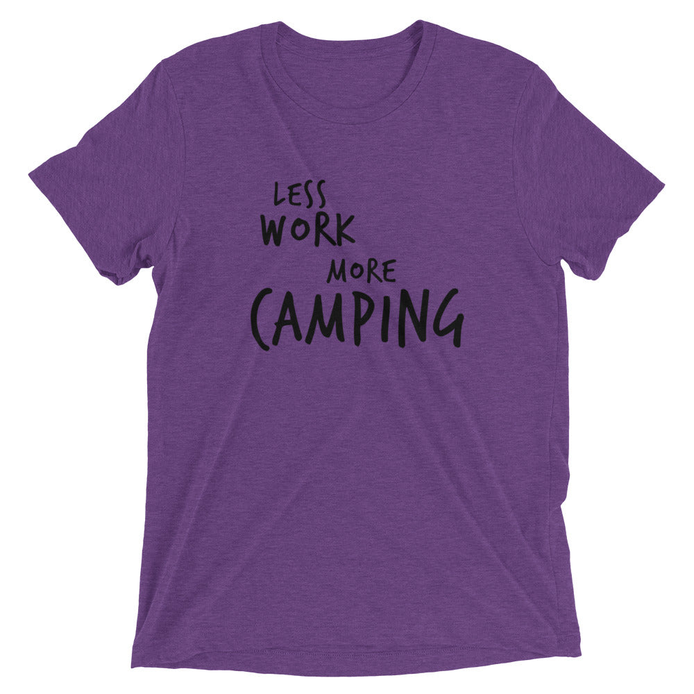 LESS WORK MORE CAMPING™ Tri-blend Unisex T-Shirt