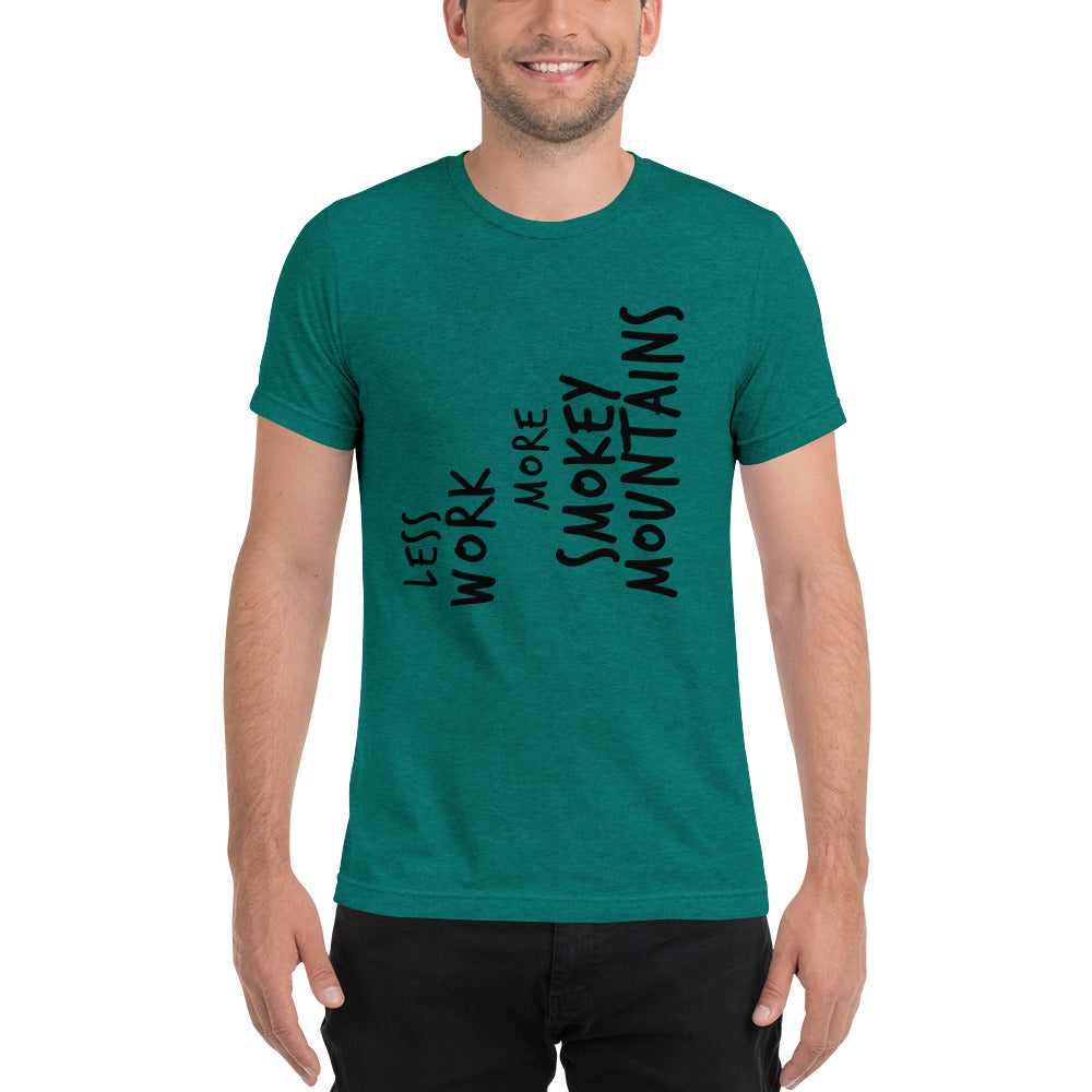 LESS WORK MORE SMOKEY MOUNTAINS™ Unisex Tri-blend