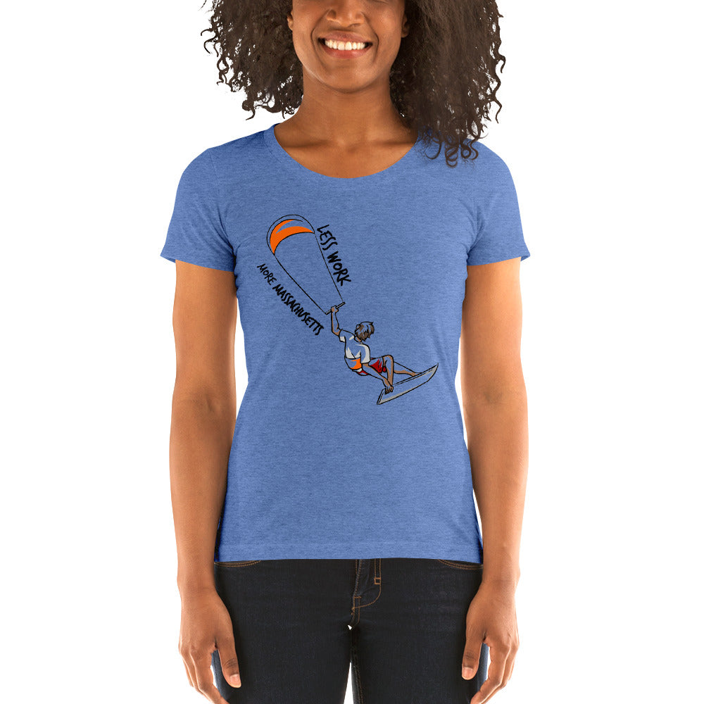 LESS WORK MORE MASSACHUSETTS™ Women's Tri-blend
