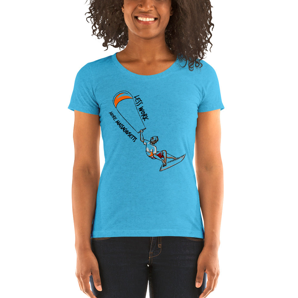 LESS WORK MORE MASSACHUSETTS™ Women's Tri-blend