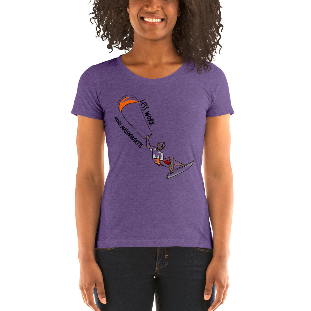 LESS WORK MORE MASSACHUSETTS™ Women's Tri-blend
