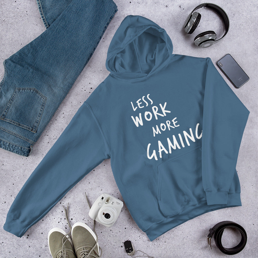 Less Work More Gaming™ Unisex Hoodie
