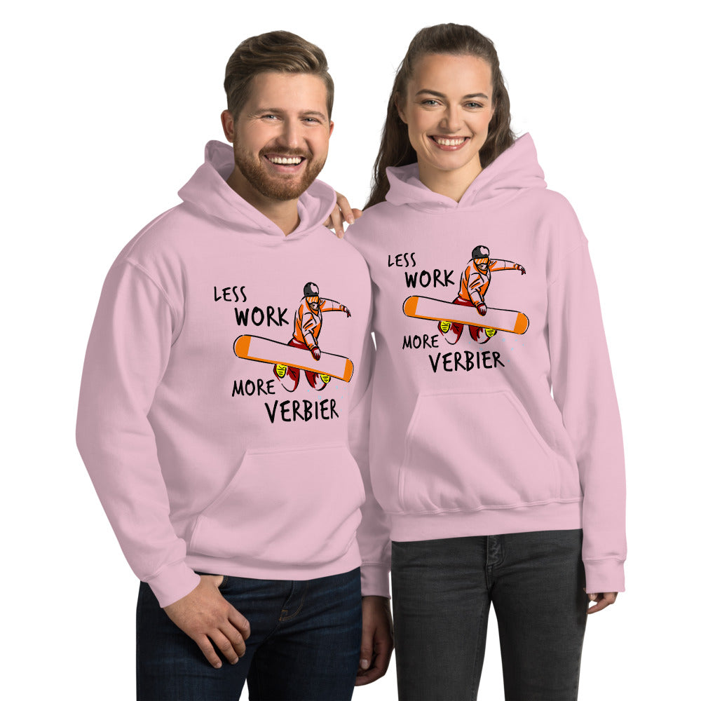 Less Work More Verbier™ Unisex Hoodie