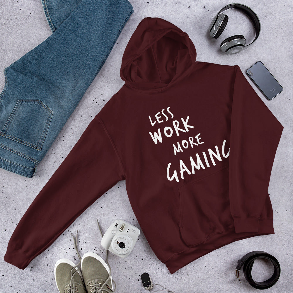 Less Work More Gaming™ Unisex Hoodie
