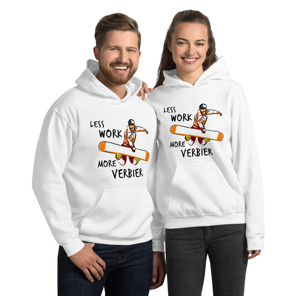 Less Work More Verbier™ Unisex Hoodie