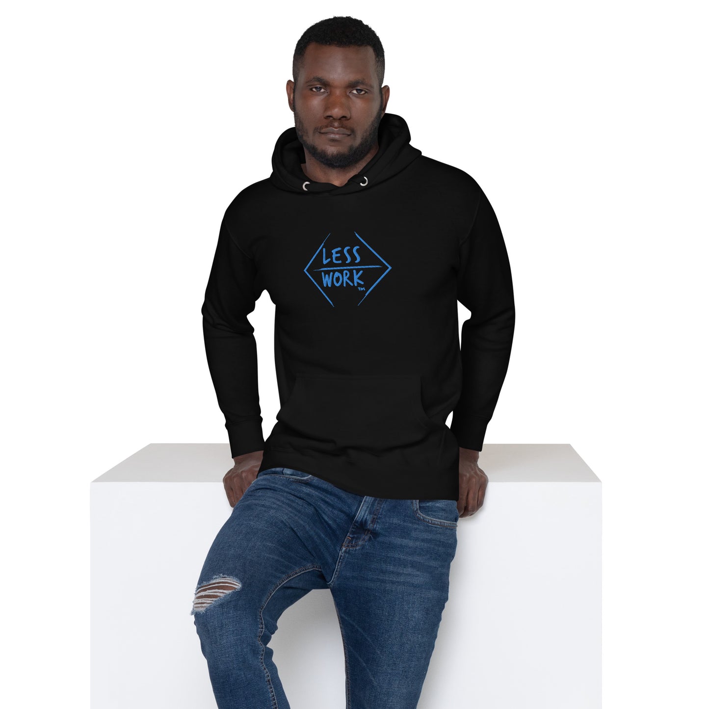 Less Work™ Roadmap of Life Embroidered Unisex Hoodie