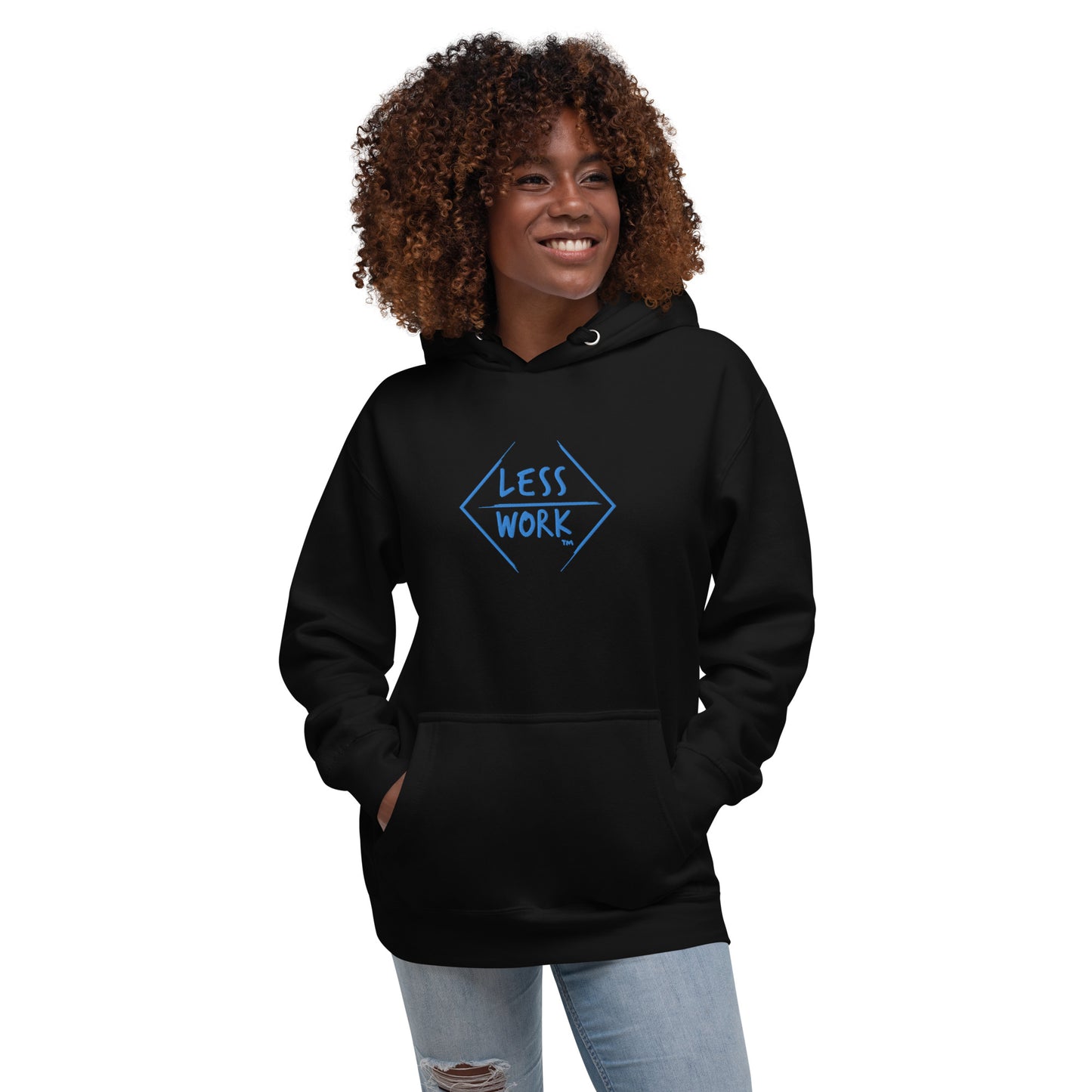 Less Work™ Roadmap of Life Embroidered Unisex Hoodie