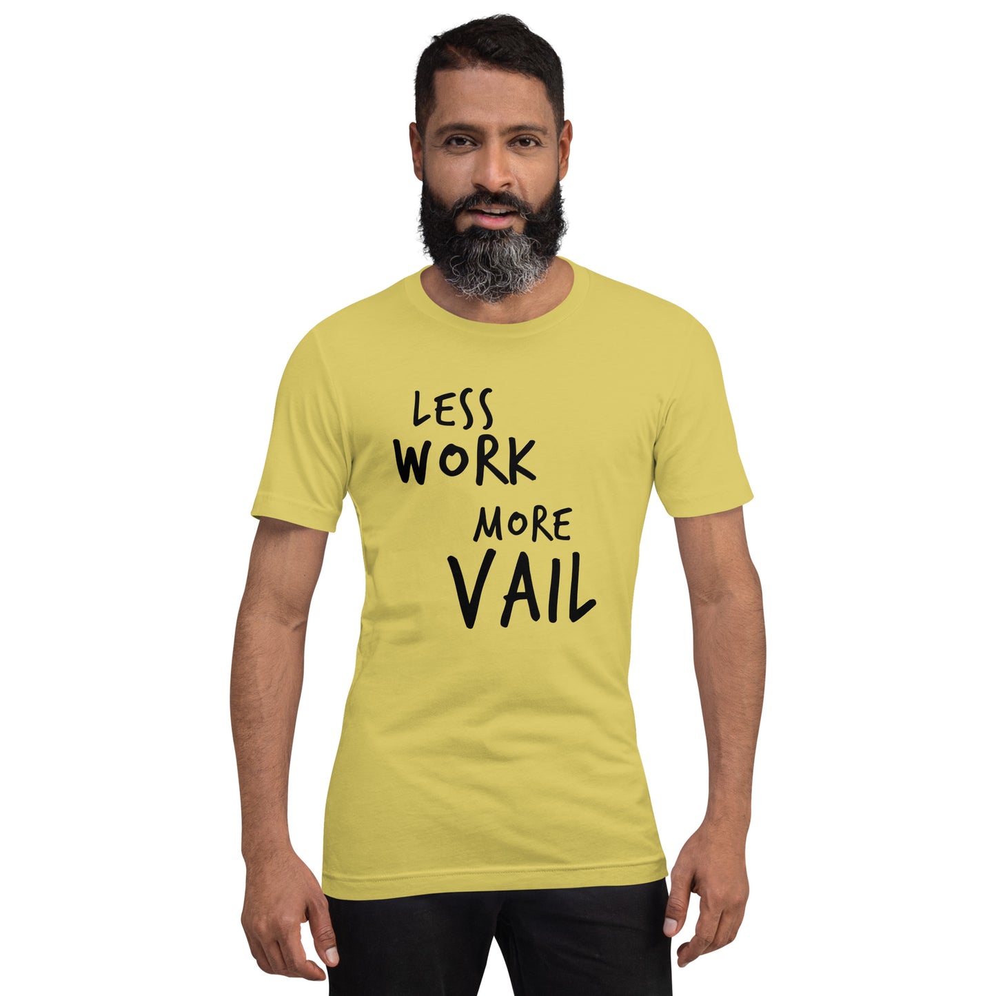 Less Work More Vail™ Super Soft Unisex t-shirt