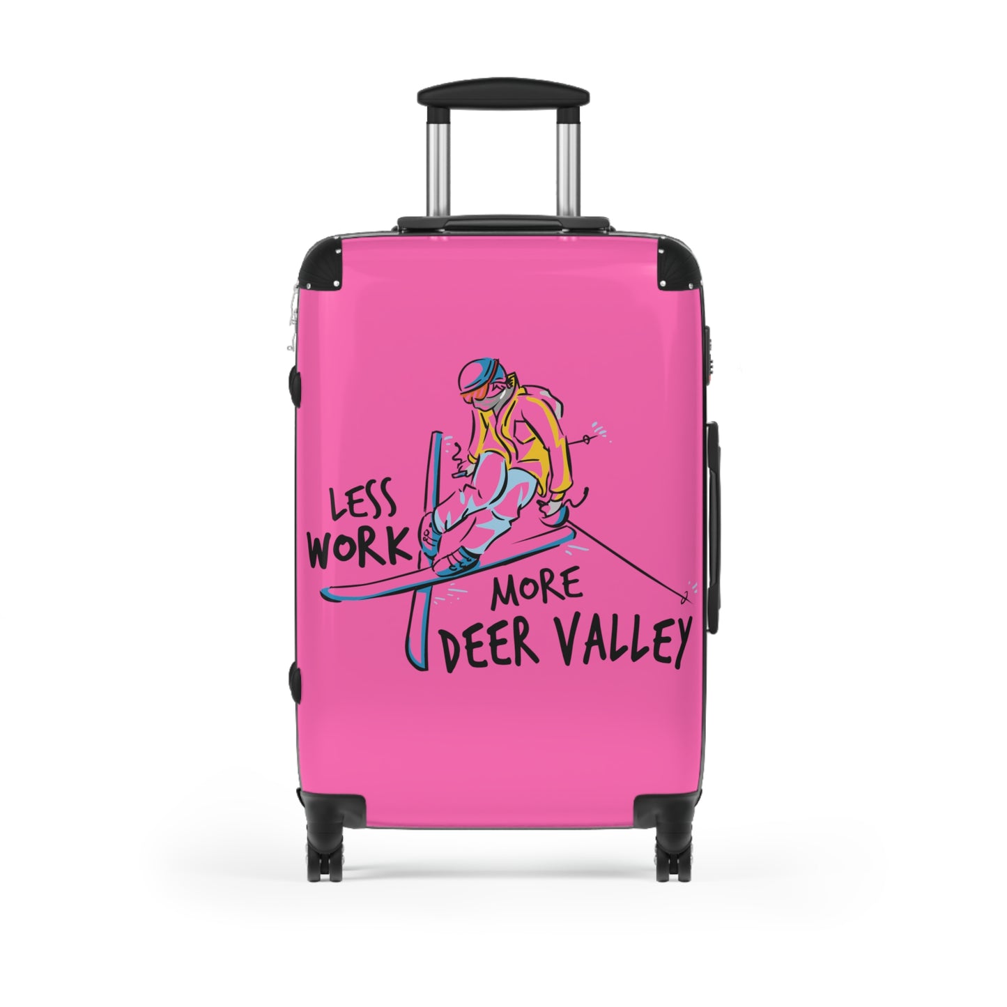 Less Work More Deer Valley Custom Luggage
