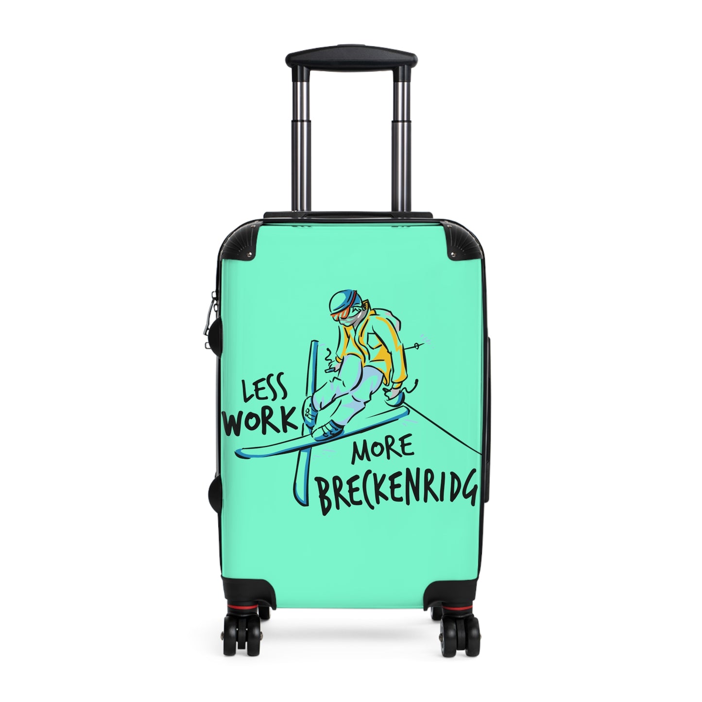 Less Work More Breckenridge Custom Luggage