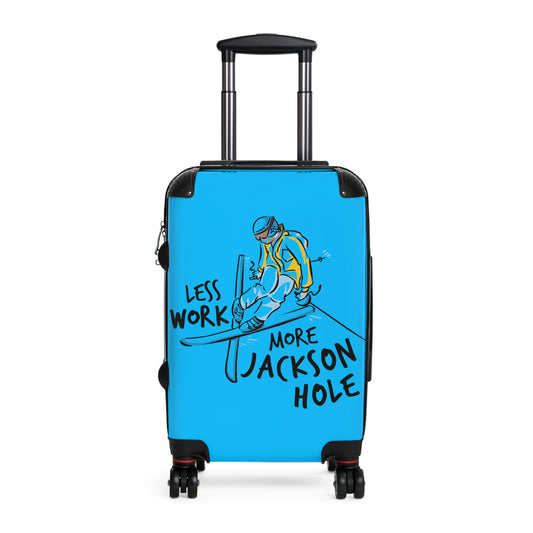 Less Work More Jackson Hole Custom Luggage