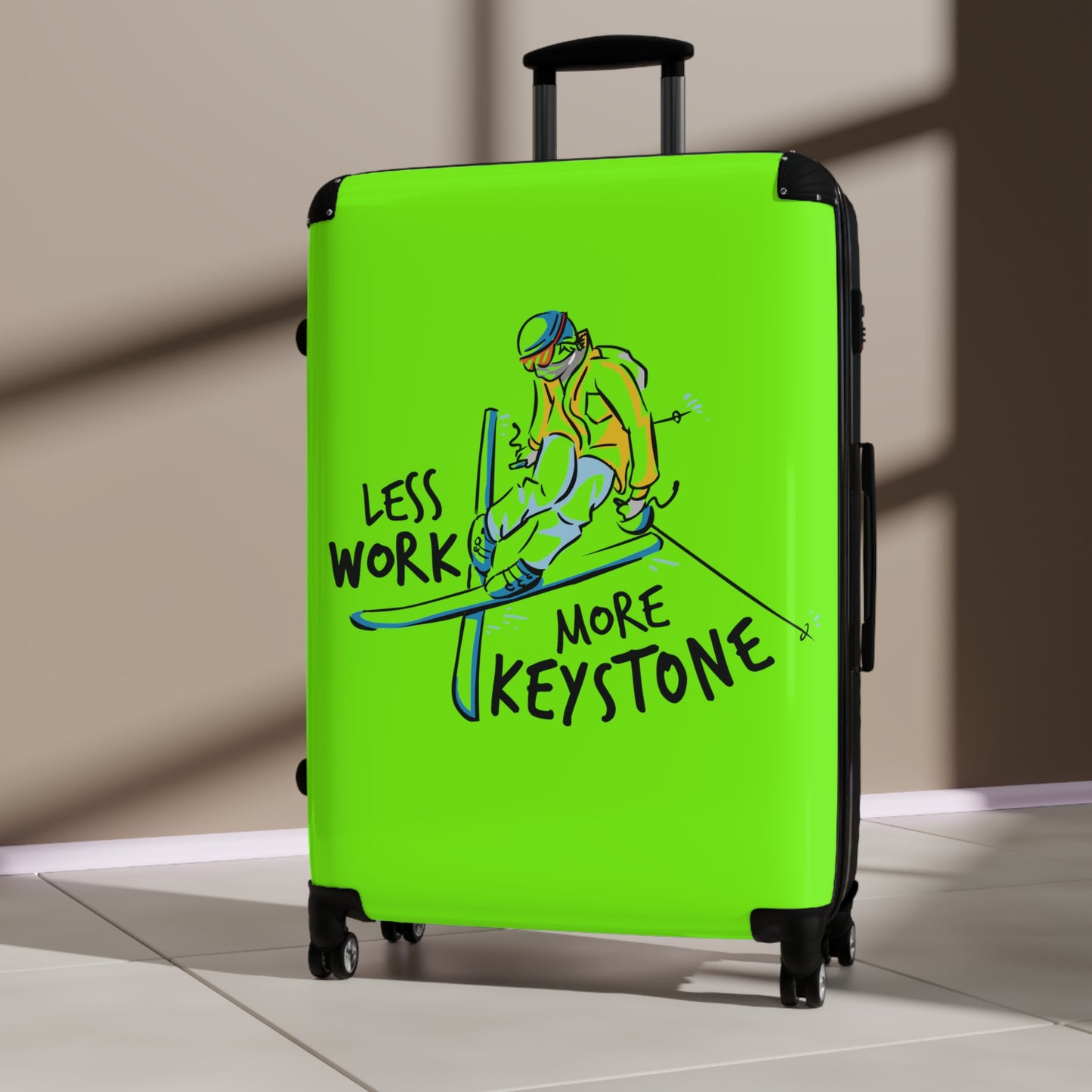 Less Work More Keystone Custom Luggage